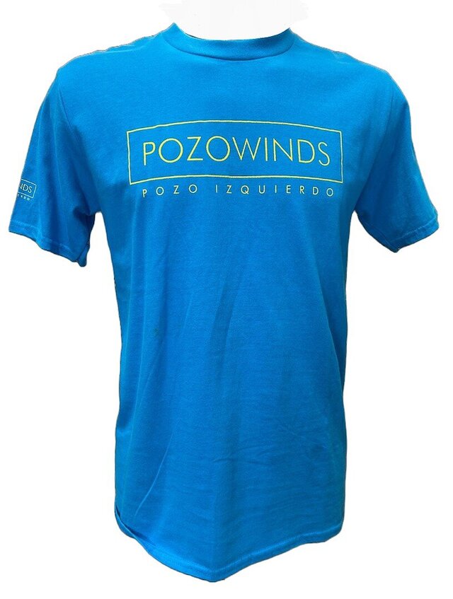 T-shirt PW Logo rectangular Blue