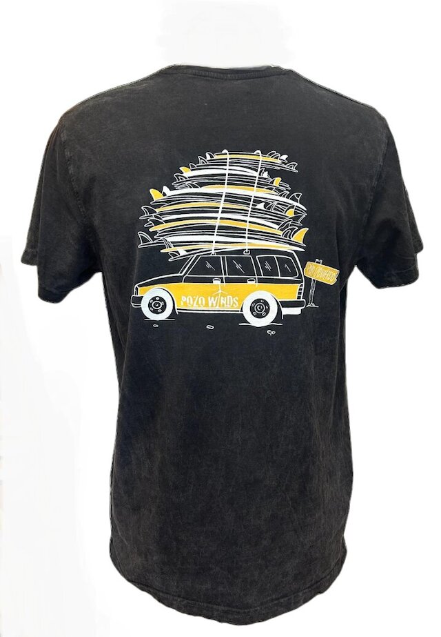 T-shirt PW car & boards black